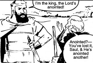 You can't keep complaining and criticising and murmuring and belly-aching about things and still keep God's Holy Spirit on you for your job, you just can't do it. You'll wind up like Saul, the Spirit left him, and he became so damned hardened of heart and cold, he didn't even know it was gone!